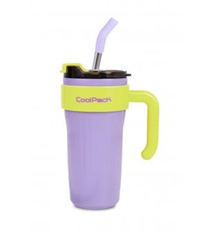 TASSA TERMICA COOLPACK 860 ML LILA GREEN | 5903686397806 | Z28112 | Llibreria La Gralla | Llibreria online de Granollers