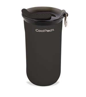 TASSA TERMICA COOLPACK 350 ML TOM BLACK | 5903686398025 | Z29011 | Llibreria La Gralla | Llibreria online de Granollers