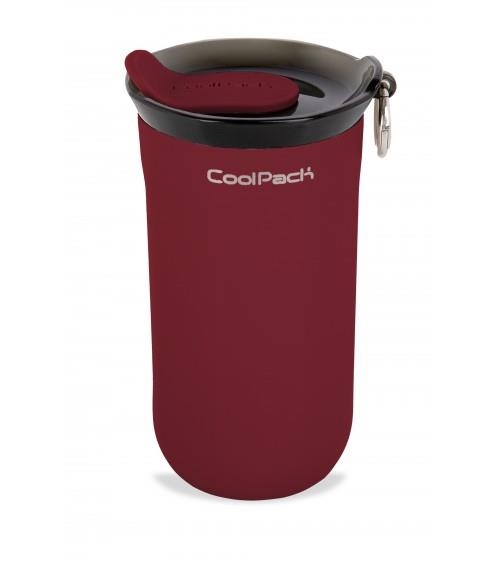 TASSA TERMICA COOLPACK 350 ML TOM BURGUNDY | 5903686398018 | Z29010 | Llibreria La Gralla | Librería online de Granollers