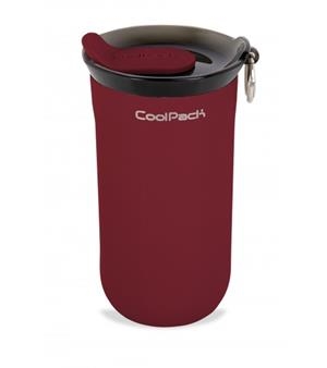TASSA TERMICA COOLPACK 350 ML TOM BURGUNDY | 5903686398018 | Z29010 | Llibreria La Gralla | Llibreria online de Granollers