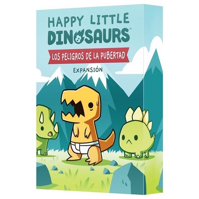 HAPPY LITTLE DINOSAURS. LOS PELIGROS DE LA PUBERTAD (EXPANSION) | 3558380100119 | UNSTABLE GAMES | Llibreria La Gralla | Librería online de Granollers