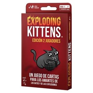 EXPLODING KITTENS. EDICION 2 JUGADORES | 8100830418272 | EXPLODING KITTENS | Llibreria La Gralla | Llibreria online de Granollers
