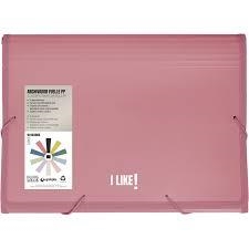 CARPETA 12 SEPARADORS GRAFOPLAS LIKE PLASTIC REFORÇ A4 ROSA | 8413623298549 | 2963560 | Llibreria La Gralla | Librería online de Granollers