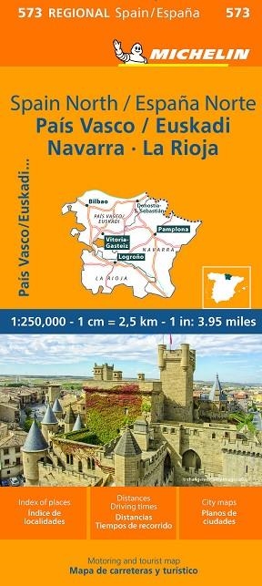 MAPA REGIONAL PAIS VASCO, NAVARRA, LA RIOJA 11573 | 9782067263949 | AA.VV. | Llibreria La Gralla | Librería online de Granollers
