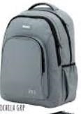 MOTXILLA TANDEM 3 CREMALLERES GRIS | 8412782211550 | SPO211550 | Llibreria La Gralla | Llibreria online de Granollers