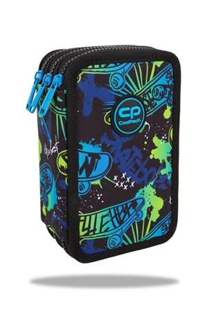 PLUMIER COOLPACK 3 CREMALLERES SKATE NIGHT | 5903686388125 | COF067930 | Llibreria La Gralla | Llibreria online de Granollers