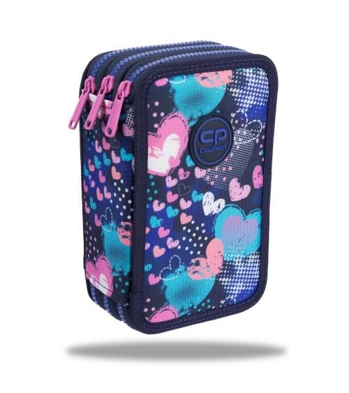 PLUMIER COOLPACL 3 CREMALLERES STAMP HEART | 5903686392634 | COOG067943 | Llibreria La Gralla | Librería online de Granollers
