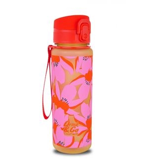 AMPOLLA COOLPACK 600ML FLORS ROSA | 5903686385094 | COOZ16914 | Llibreria La Gralla | Llibreria online de Granollers