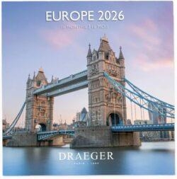 CALENDARI EUROPE 2026 16 MESOS | 3045671136402 | DRAEGER | Llibreria La Gralla | Llibreria online de Granollers