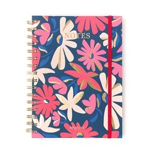 QUADERN DE NOTES DRAEGER A5 AMB ESPIRAL FLORS | 3045671146098 | DRAEGER | Llibreria La Gralla | Llibreria online de Granollers