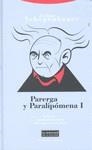 PARERGA Y PARALIPOMENA I 3ªED | 9788498791150 | SCHOPENHAUER, ARTHUR | Llibreria La Gralla | Librería online de Granollers