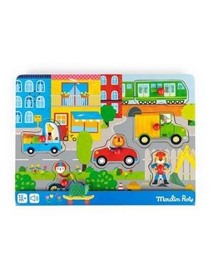 PUZLE SONOR CIUTAT DE FUSTA POPIPOP | 3575676613795 | MOULIN ROTY | Llibreria La Gralla | Llibreria online de Granollers