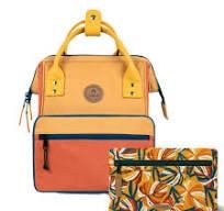 MOTXILLA CABAIA KILIFI TARONJA I GROGA | 3667022017217 | CAB229WMQX | Llibreria La Gralla | Llibreria online de Granollers