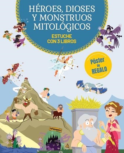 HÉROES, DIOSES Y MONSTRUOS MITOLÓGICOS | 9788413617084 | SABATÉ, VÍCTOR / BAÑOS, GISELA | Llibreria La Gralla | Llibreria online de Granollers