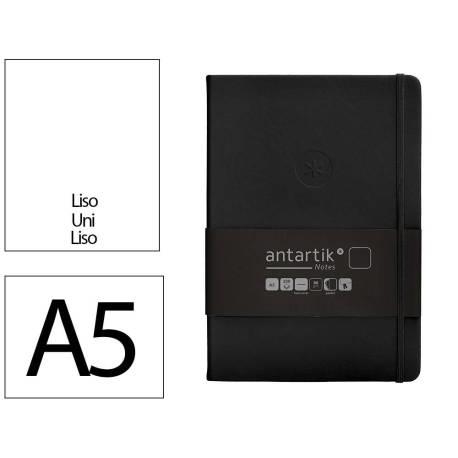 LLIBRETA A5 ANTARTIK LLIS 100F TD 80 GR NEGRE | 8423473078482 | 169972 | Llibreria La Gralla | Librería online de Granollers