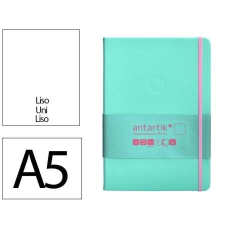 LLIBRETA A5 ANTARTIK LLIS 100F TD 80 GR TURQUESA ROSA | 8423473079717 | 170092 | Llibreria La Gralla | Librería online de Granollers