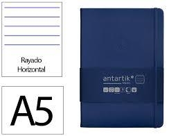 LLIBRETA A5 ANTARTIK RATLLES 100F TD 80 GR BLAU MARI | 8423473078628 | 170121 | Llibreria La Gralla | Librería online de Granollers