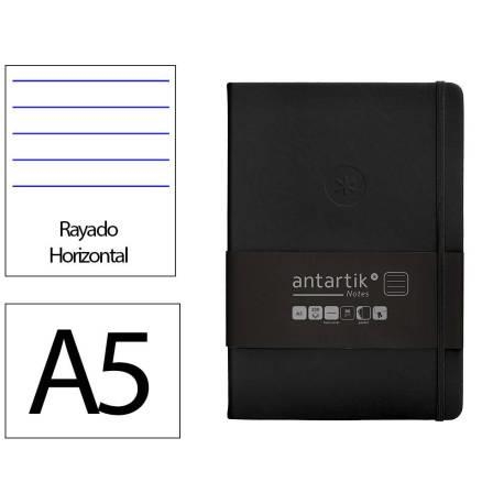 LLIBRETA A5 ANTARTIK RATLLES TD 100F 80 GR NEGRE | 8423473078505 | 169974 | Llibreria La Gralla | Librería online de Granollers