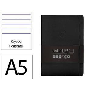 LLIBRETA A5 ANTARTIK RATLLES TD 100F 80 GR NEGRE | 8423473078505 | 169974 | Llibreria La Gralla | Librería online de Granollers