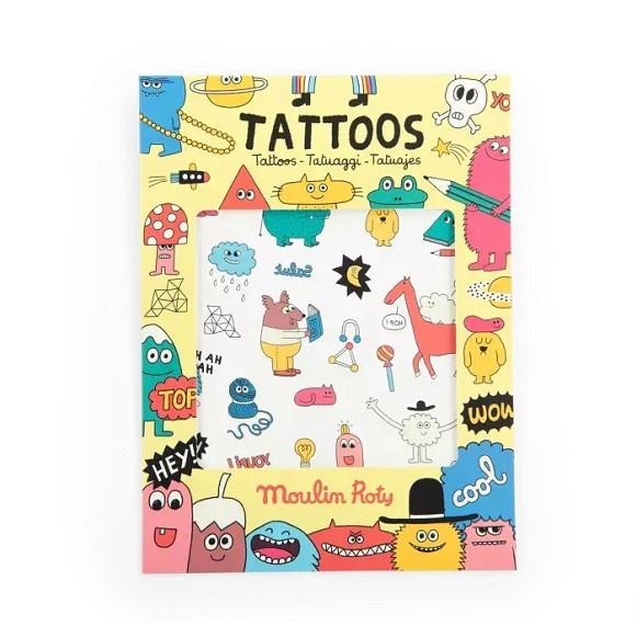 ASSORTIT DE TATUATGES LES SCHMOUKS | 3575677161905 | MOULIN ROTY | Llibreria La Gralla | Llibreria online de Granollers