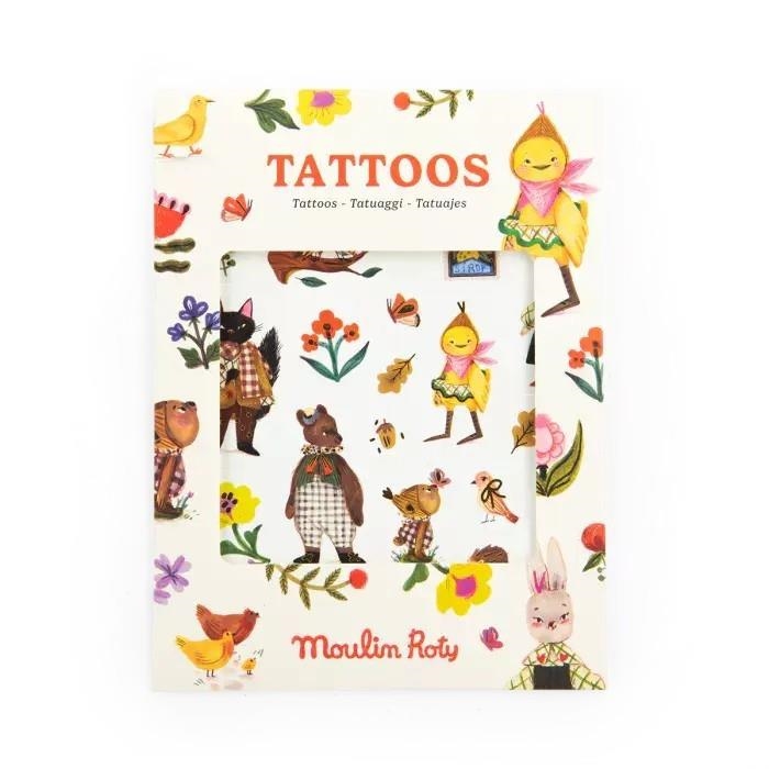 ASSORTIT DE TATUATGES LES MINOUCHKAS | 3575676811900 | MOULIN ROTY | Llibreria La Gralla | Llibreria online de Granollers