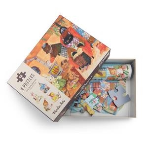 4 MINI PUZZLES UN BON DIA LES MINOUCHKAS | 3575676814406 | MOULIN ROTY | Llibreria La Gralla | Llibreria online de Granollers