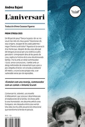 ANIVERSARI, L' | 9788419332950 | BAJANI, ANDREA | Llibreria La Gralla | Llibreria online de Granollers