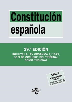 CONSTITUCIÓN ESPAÑOLA (2025) | 9788430993048 | EDITORIAL TECNOS | Llibreria La Gralla | Librería online de Granollers