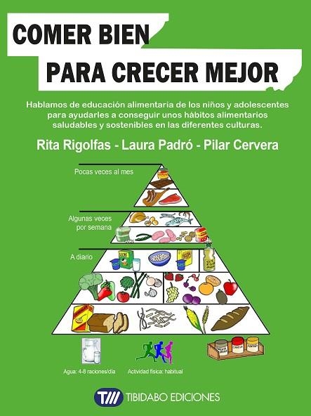 COMER BIEN PARA CRECER MEJOR | 9788419683625 | RIGOLFAS, RITA ;  PADRÓ, LAURA | Llibreria La Gralla | Llibreria online de Granollers