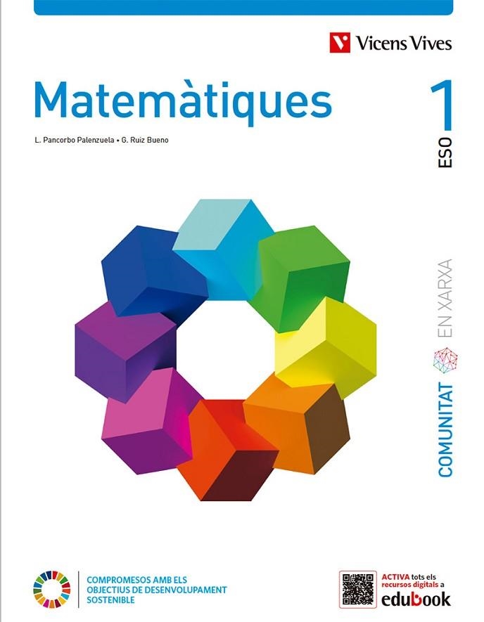 MATEMATIQUES 1 (COMUNITAT EN XARXA) | 9788468286303 | L. PANCORBO / G. RUIZ | Llibreria La Gralla | Llibreria online de Granollers