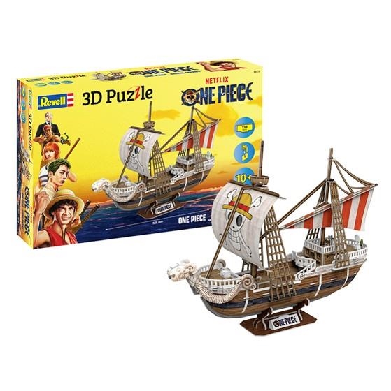 PUZZLE 3D GOING MERRY (FLIYING LAMB) ONE PIECE | 4009803002705 | REVELL | Llibreria La Gralla | Llibreria online de Granollers