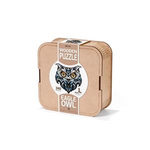PUZZLE 3D DE FUSTA EAGLE OWL | 4815123003489 | EWA | Llibreria La Gralla | Llibreria online de Granollers