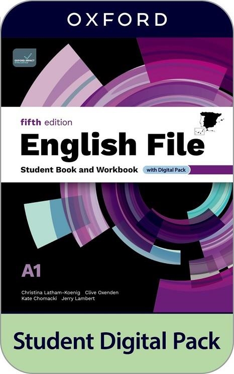 ENGLISH FILE 5TH EDITION A1. STUDENT'S BOOK AND WORKBOOK AND DIGITAL WITHOUT KEY | 9780194148115 | AA.VV. | Llibreria La Gralla | Librería online de Granollers