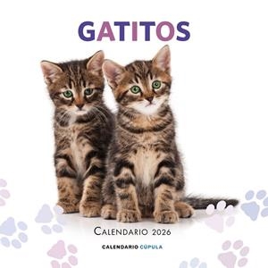 CALENDARIO GATITOS 2026 | 9788448044909 | AA. VV. | Llibreria La Gralla | Llibreria online de Granollers