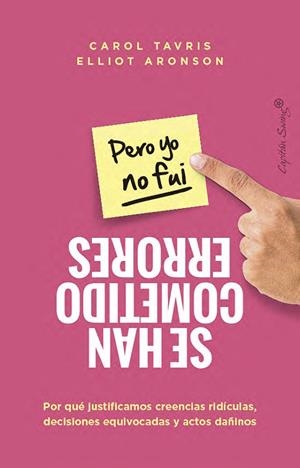 SE HAN COMETIDO ERRORES (PERO YO NO FUI) | 9791399039177 | TARVIS, CAROL ;  ARONSON, ELLIOT | Llibreria La Gralla | Llibreria online de Granollers
