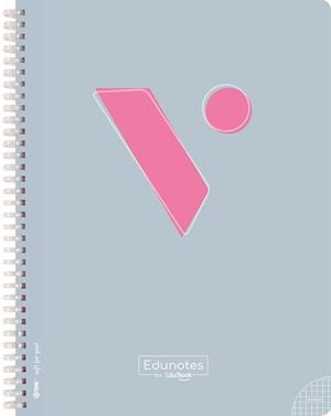 EDUNOTES LIBRETA A4 ESPIRAL GRIS 80 HOJAS CUADRICULA 4X4  CON QR A CONTENIDO EDU | 9788410962576 | AAVV | Llibreria La Gralla | Librería online de Granollers