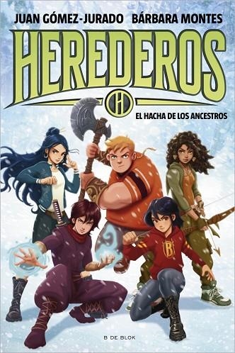 HACHA DE LOS ANCESTROS, EL  HEREDEROS (DEL UNIVERSO AMANDA BLACK) 4 - EL | 9788419910998 | GÓMEZ-JURADO, JUAN ;  MONTES, BÁRBARA | Llibreria La Gralla | Llibreria online de Granollers