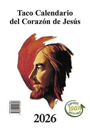 TACO CALENDARIO DEL CORAZÓN DE JESÚS - GRANDE - 2026 | 9788427149809 | VVAA | Llibreria La Gralla | Llibreria online de Granollers