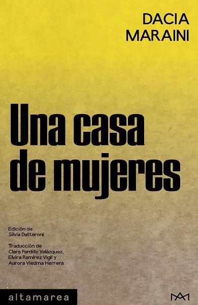 CASA DE MUJERES, UNA | 9788410435803 | MARAINI, DACIA | Llibreria La Gralla | Llibreria online de Granollers