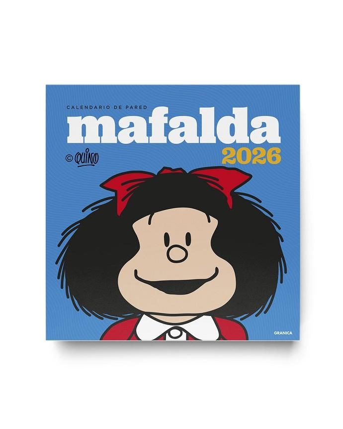 MAFALDA 2026, CALENDARIO DE PARED | 9786316693273 | QUINO | Llibreria La Gralla | Llibreria online de Granollers