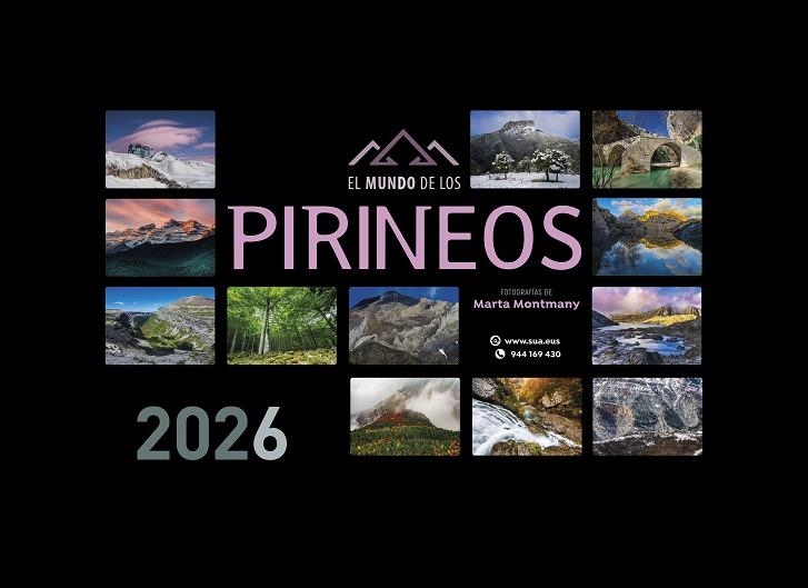 CALENDARIO PIRINEOS 2026 | 9788482169422 | AA.VV. | Llibreria La Gralla | Librería online de Granollers