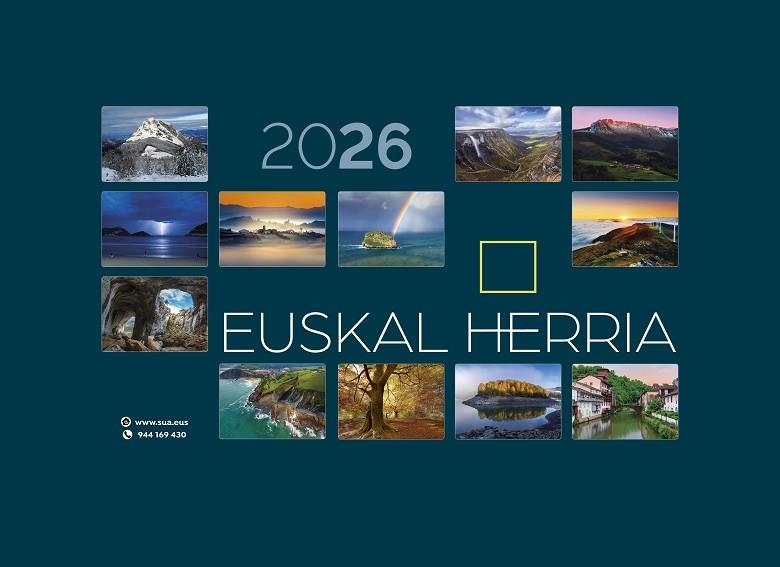 CALENDARIO EUSKAL HERRIA 2026 | 9788482169507 | BATZUK | Llibreria La Gralla | Llibreria online de Granollers