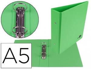 CARPETA 2 ANELLES 40 1/4 PLASTIC VERD | 8423473071926 | 77198 | Llibreria La Gralla | Librería online de Granollers