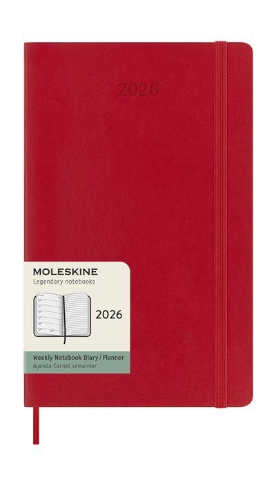 AGENDA MOLESKINE 2026 SETMANAL L ROJO TB | 8056999274733 | MOLESKINE | Llibreria La Gralla | Llibreria online de Granollers
