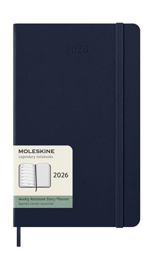 AGENDA MOLESKINE 2026 SETMANAL L AZUL ZAFIRO TD | 8056999274672 | MOLESKINE | Llibreria La Gralla | Llibreria online de Granollers