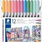 RETOLADORS STAEDTLER DOBLE PUNTA PASTEL 12 UN | 4007817169001 | 3200 C12PA | Llibreria La Gralla | Librería online de Granollers