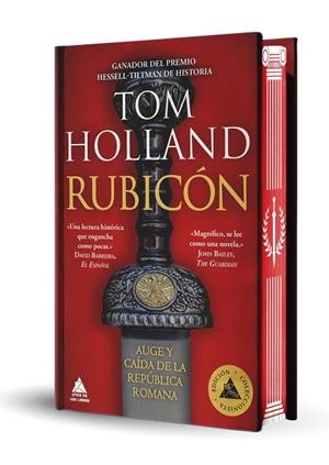 RUBICÓN (EDICIÓN ESPECIAL LIMITADA EN TAPA DURA CON CANTOS PINTADOS) | 9791387592233 | HOLLAND, TOM | Llibreria La Gralla | Llibreria online de Granollers