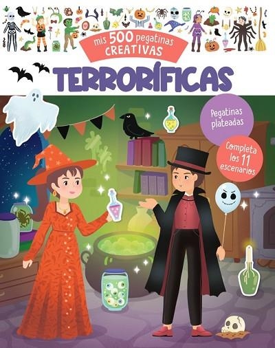 MIS 500 PEGATINAS CREATIVAS. TERRORÍFICAS | 9791039563697 | OPHELIE, ORTAL | Llibreria La Gralla | Librería online de Granollers