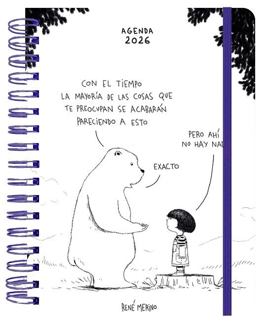 AGENDA ANUAL SEMANAL 2026 RENÉ MERINO | 9788419215666 | MERINO, RENÉ | Llibreria La Gralla | Llibreria online de Granollers