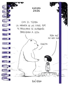 AGENDA ANUAL SEMANAL 2026 RENÉ MERINO | 9788419215666 | MERINO, RENÉ | Llibreria La Gralla | Librería online de Granollers